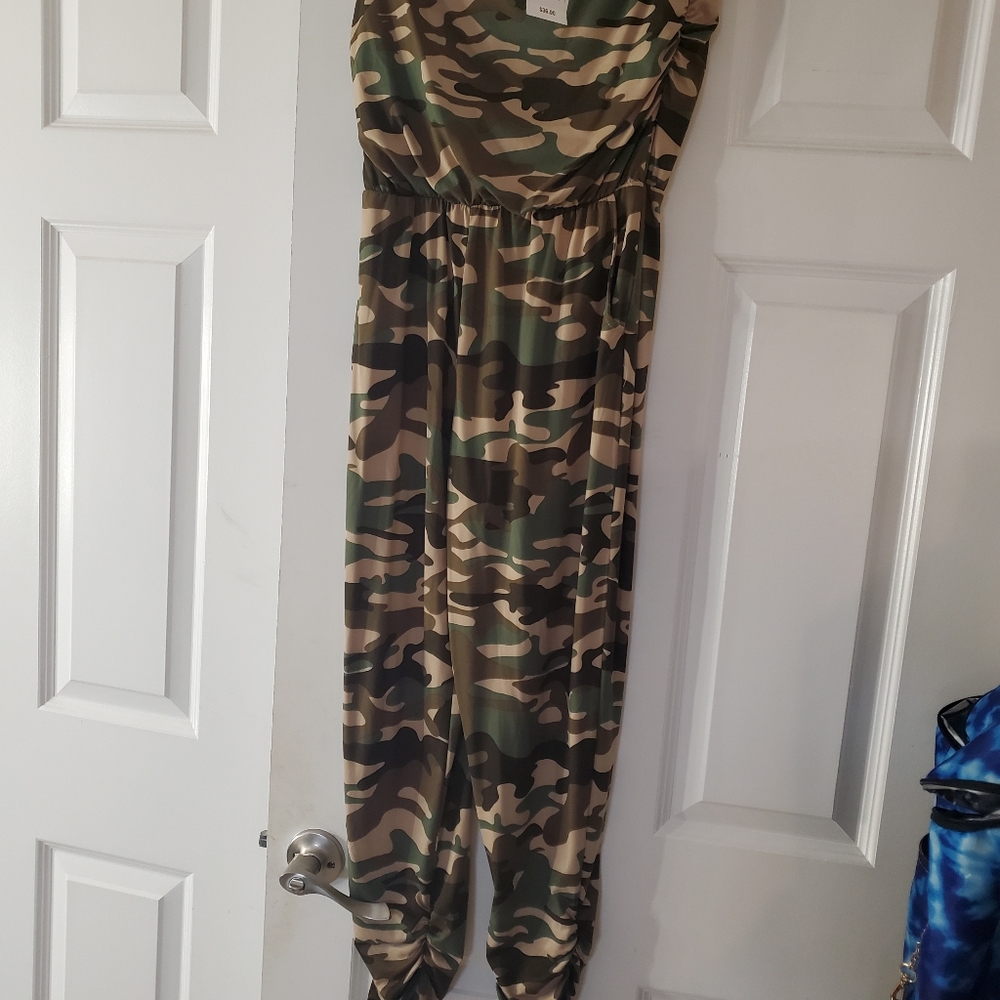 Strapless Jumpsuit